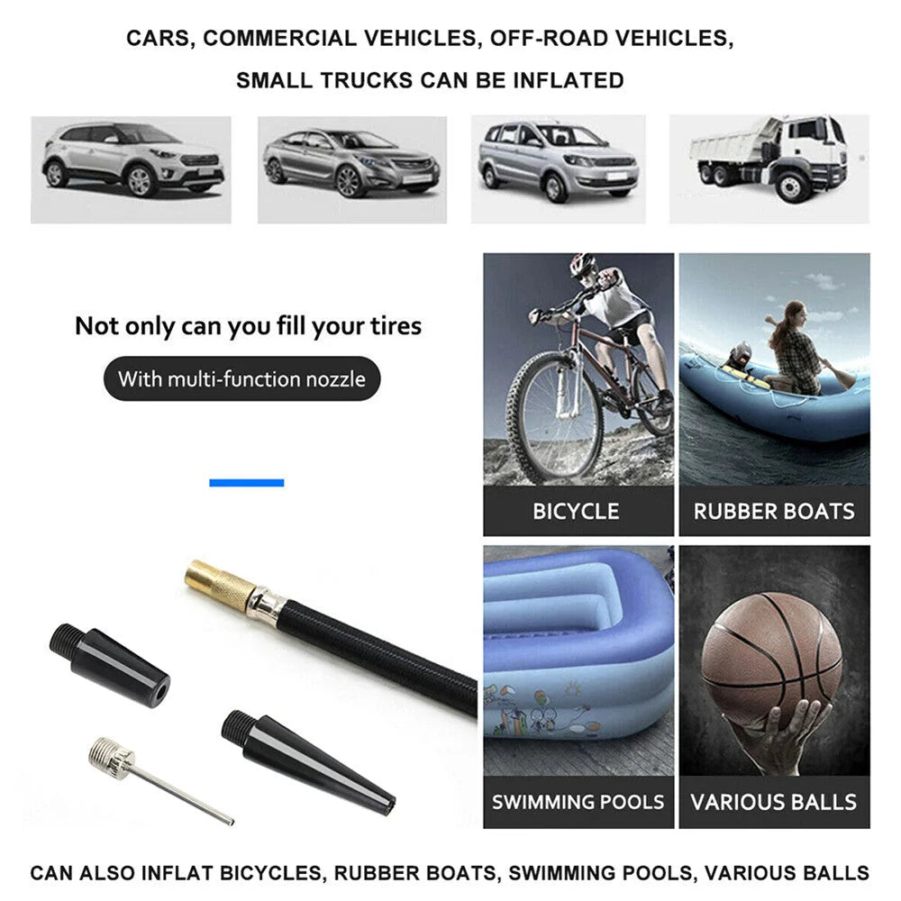 12V 150PSI Car Air Compressor Portable Tyre Inflator