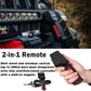 12V Winch 14500LBS Synthetic Rope with Winch Cover