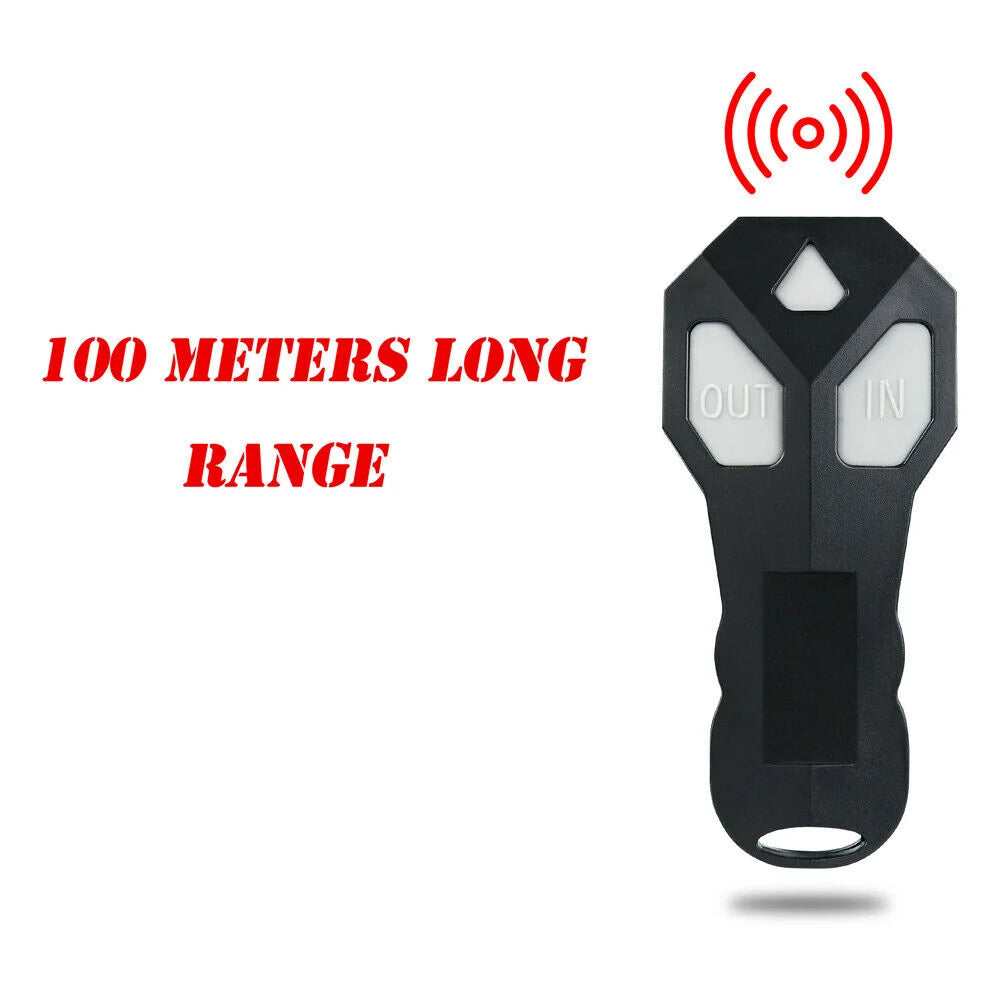 12V Wireless Winch 3000lbs/1360kg Synthetic Rope Boat ATV