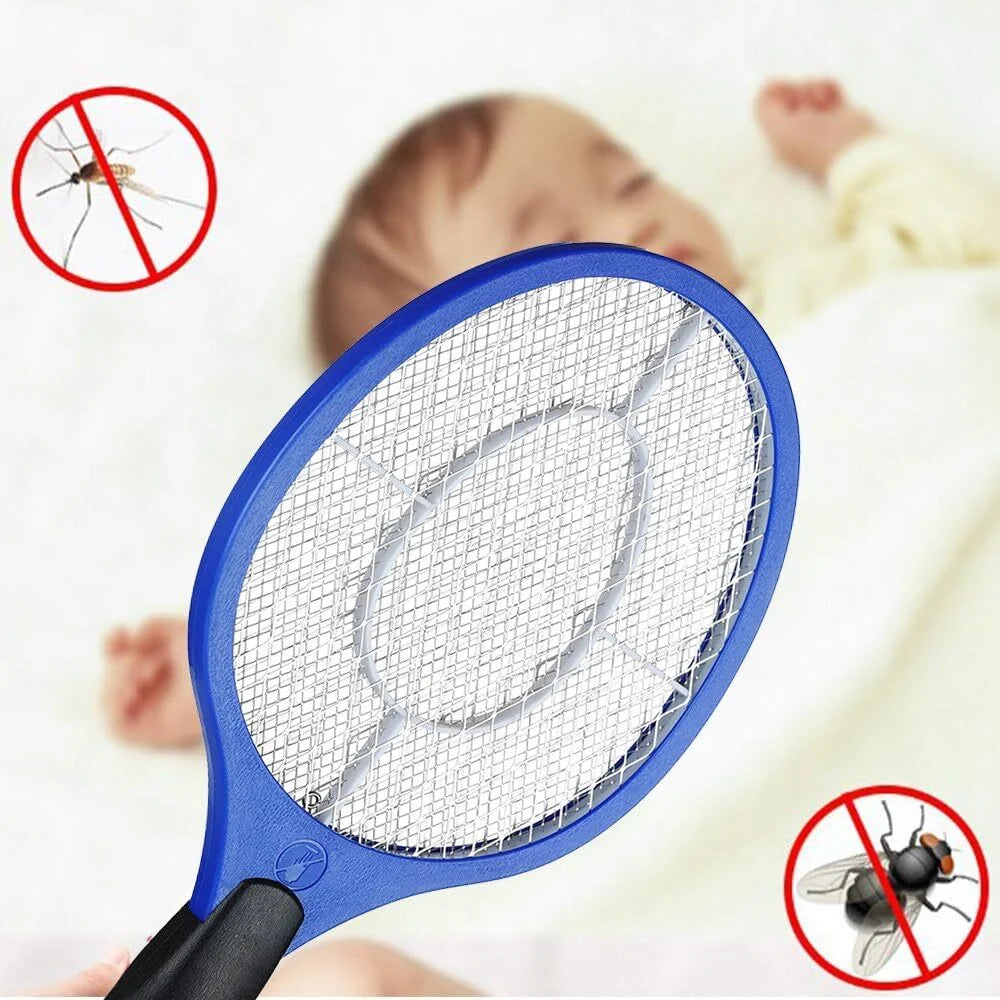 12x BUG ZAPPER RACKET Fly Mosquito Pest Swatter Net Racquet