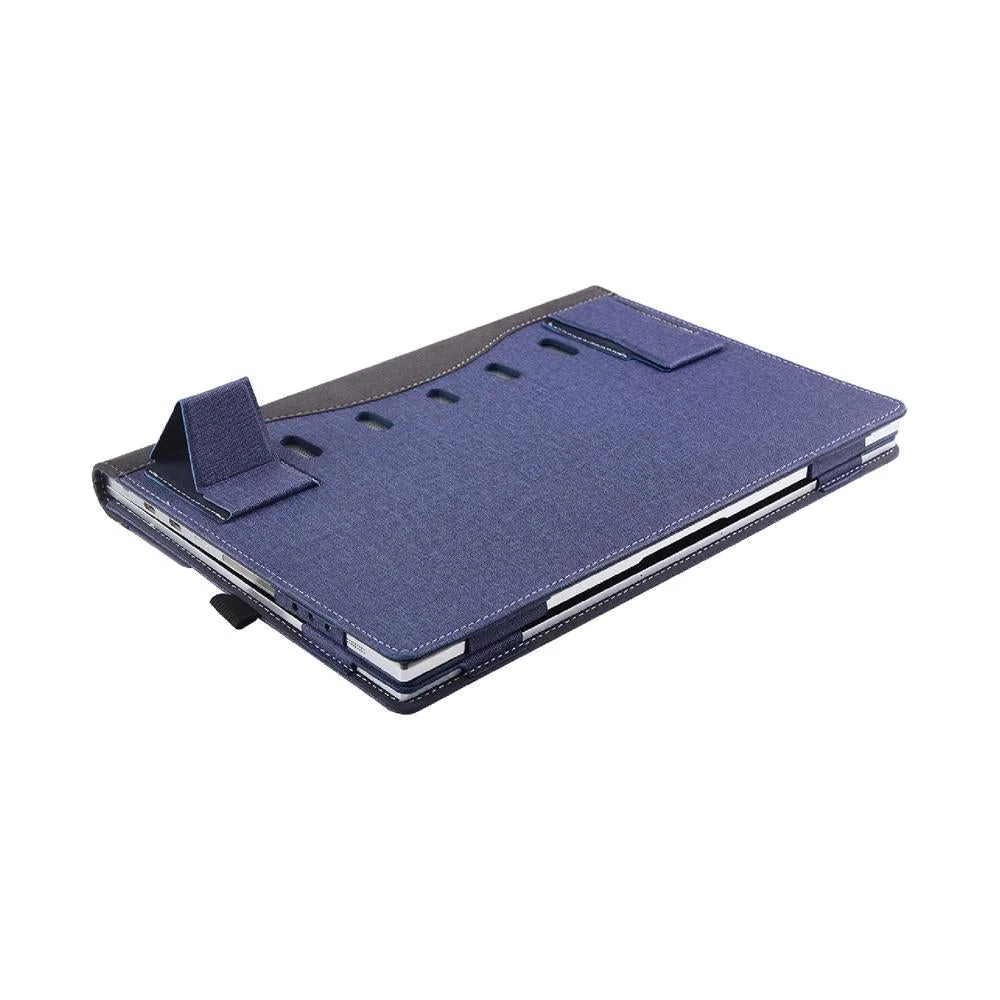13.3 Inch Multifunctional Leather Laptop Case With Stand