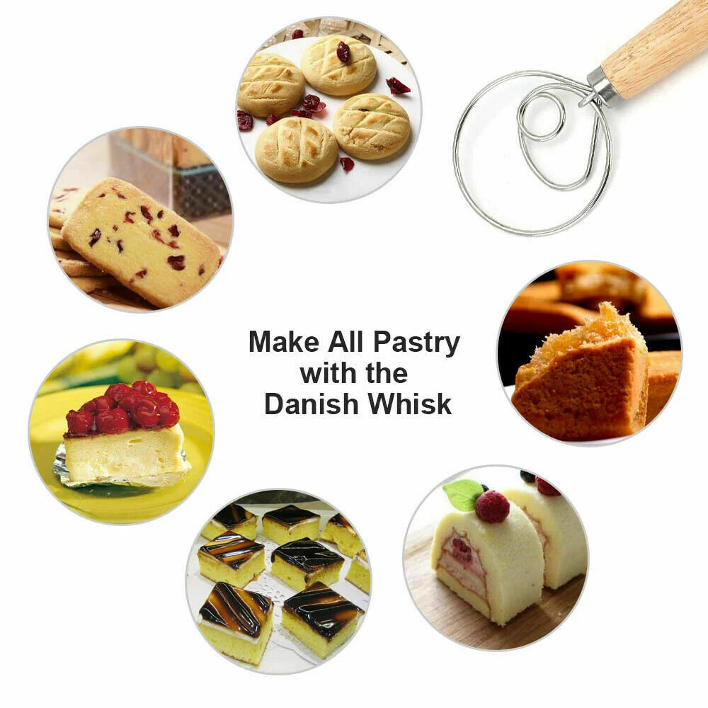 13 INCHES BAKING DOUGH STAINLESS STEEL