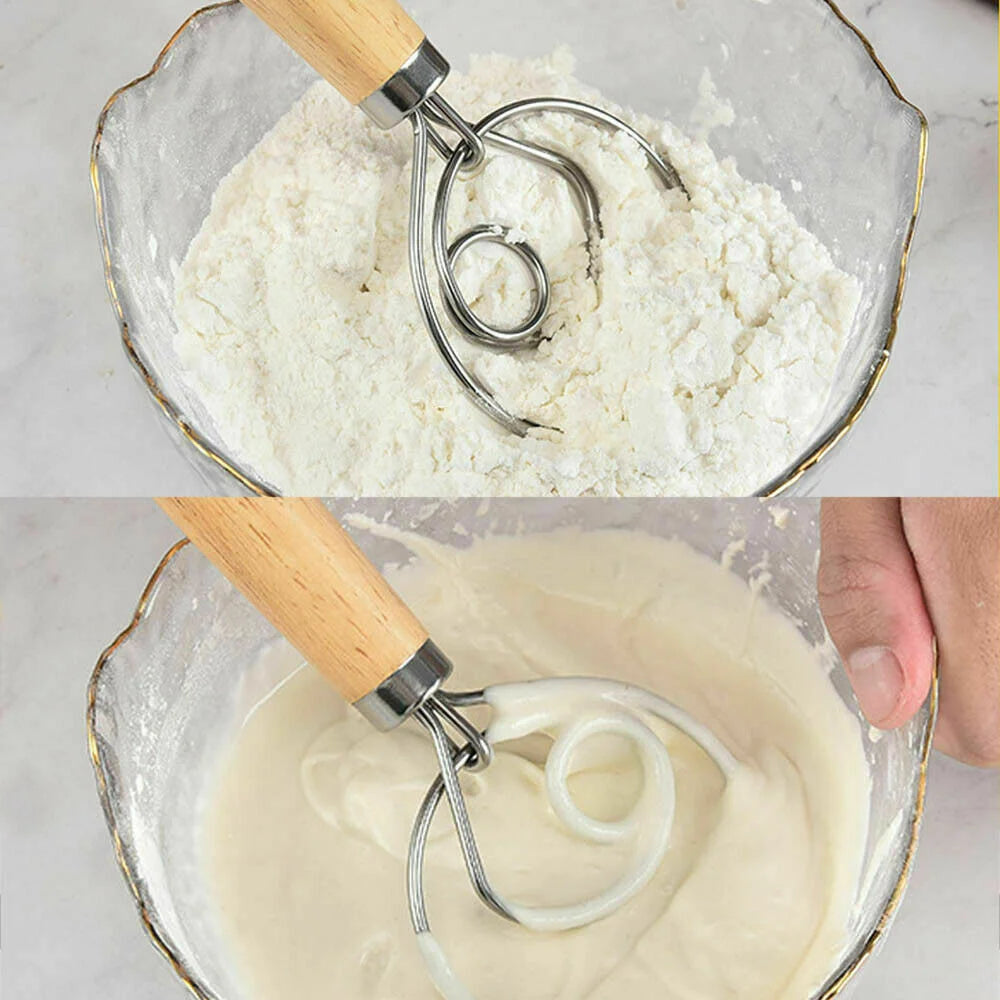 13 INCHES BAKING DOUGH STAINLESS STEEL LARGE WIRE WHISK