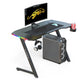 140cm New Arrive Computer Table Z Shaped Gaming Desk