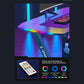 140cm New Arrive Computer Table Z Shaped Gaming Desk