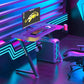 140cm New Arrive Computer Table Z Shaped Gaming Desk