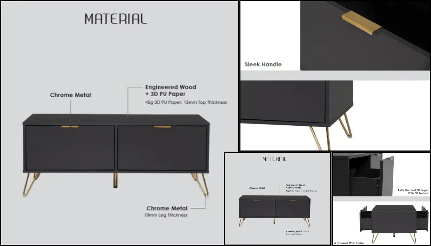 Volos Coffee Table - Modern Design