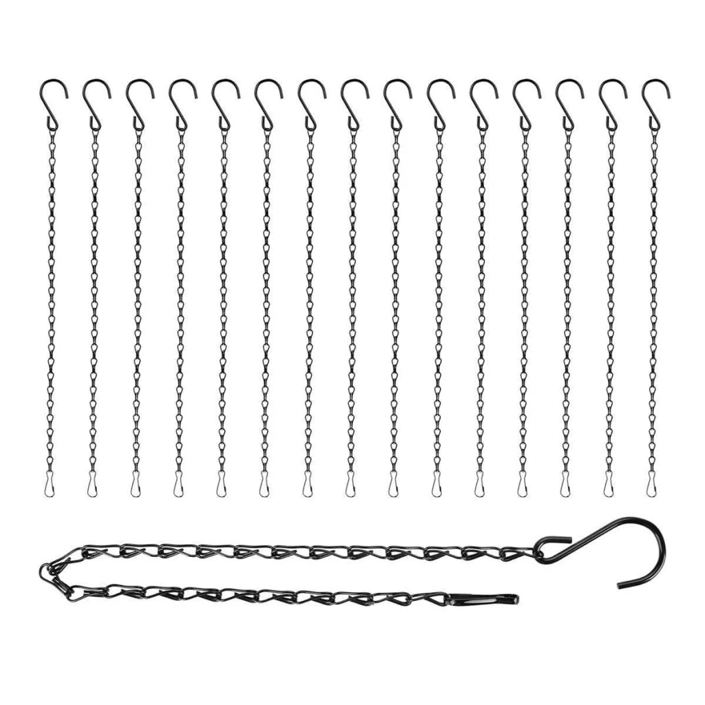 15PCS Metal Hanging Chains for Plants Flower Pot Basket