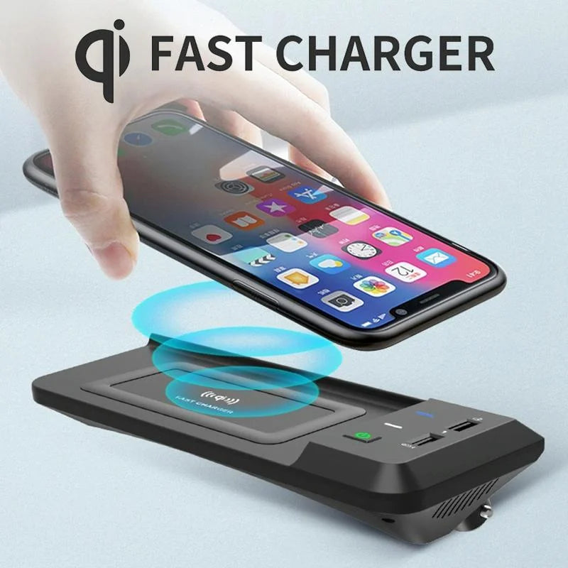 15W / 10W Wireless Charger For Audi Q5L 2018-2022 - Qi Standard-1915197516341710850
