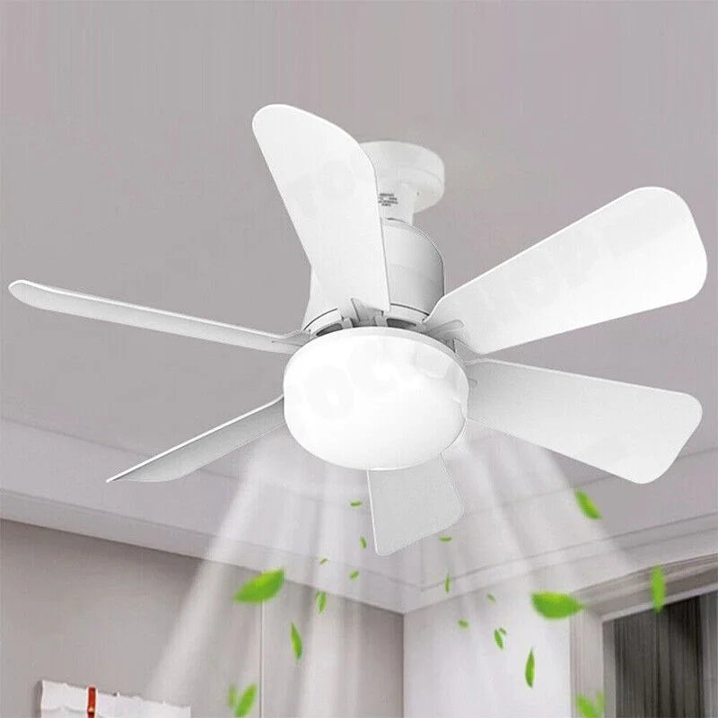 16.5 Ceiling Fan with LED Light 3-Speed Remote Control