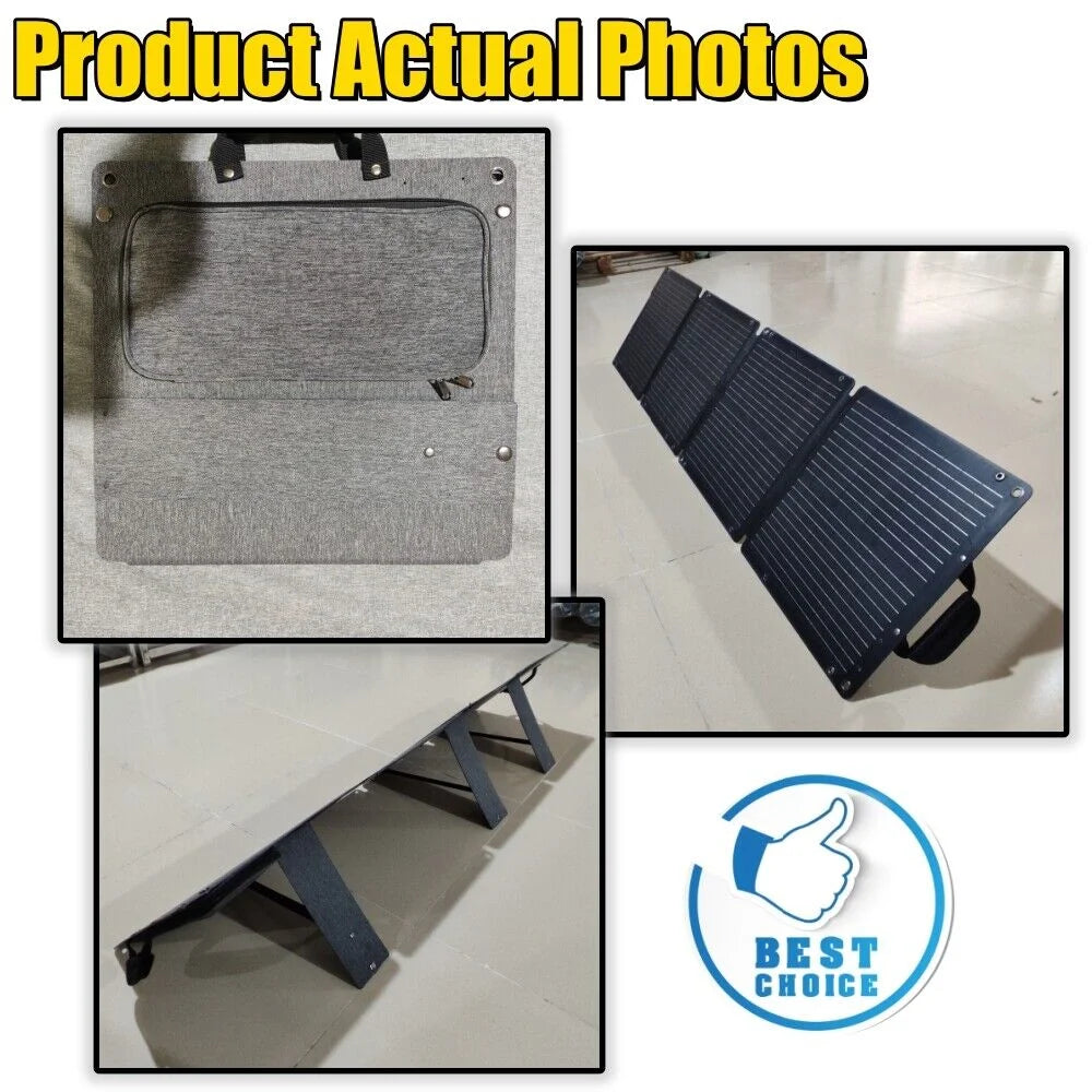 160W 160Watt Folding Solar Panel Blanket Mat Flexible Mono