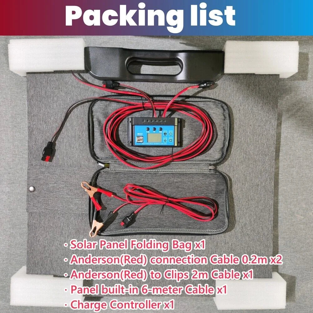 160W 160Watt Folding Solar Panel Blanket Mat Flexible Mono