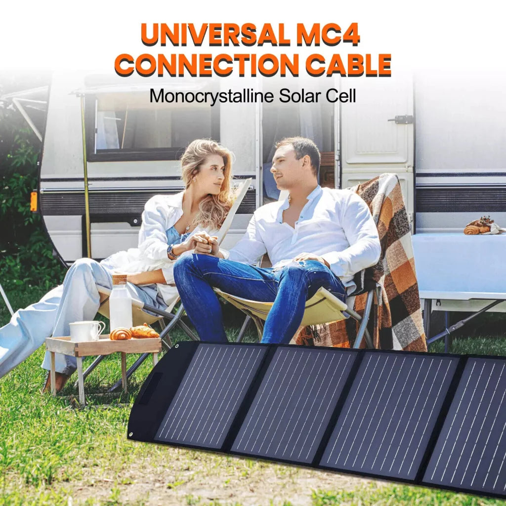 160W 160Watt Folding Solar Panel Blanket Mat Flexible Mono