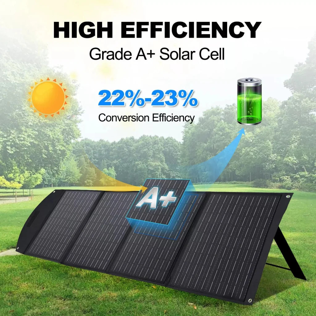 160W 160Watt Folding Solar Panel Blanket Mat Flexible Mono