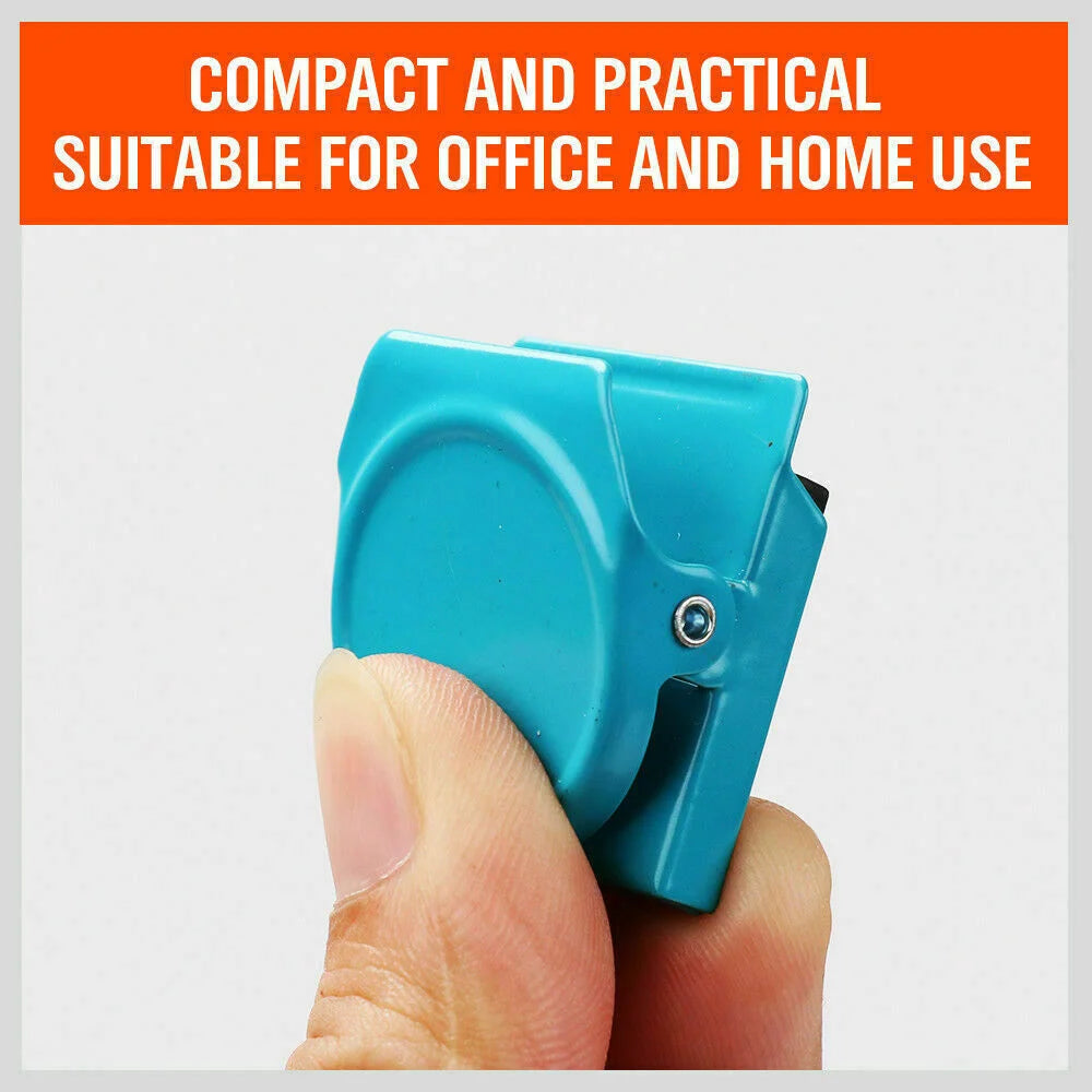 16Pc Magnetic Spring Clamps Magnet Refrigerator Clips Note