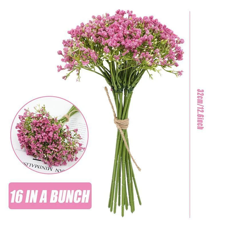 16pcs Artificial Foam Full Star Flowers Wedding Bouquet