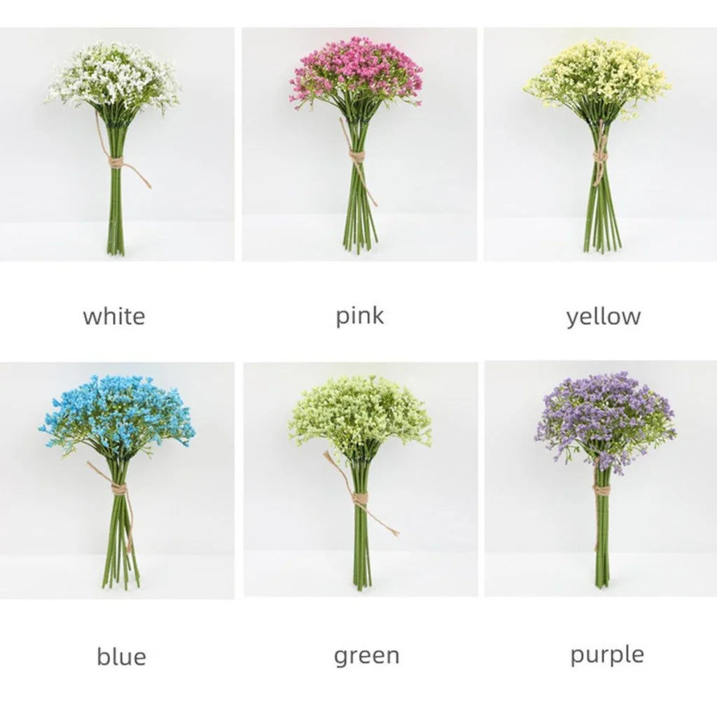 16pcs Artificial Foam Full Star Flowers Wedding Bouquet
