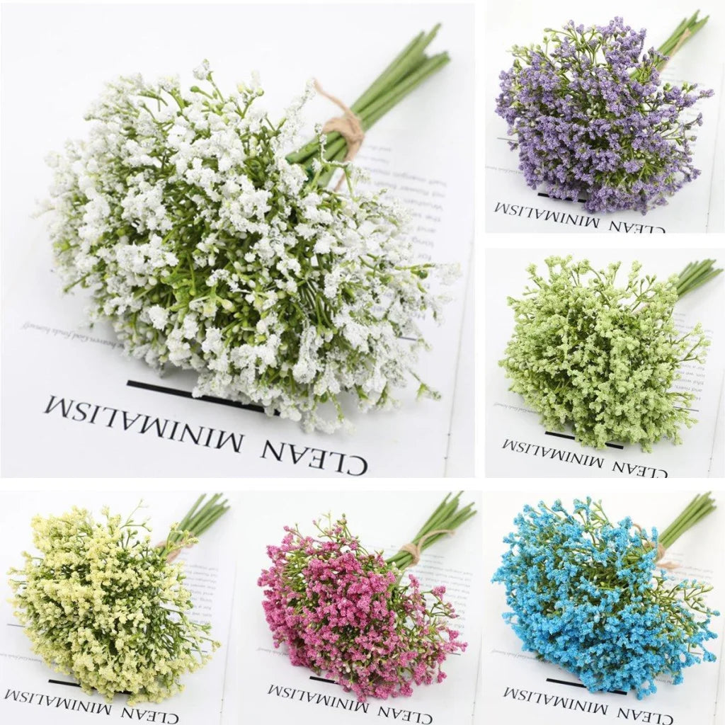 16pcs Artificial Foam Full Star Flowers Wedding Bouquet