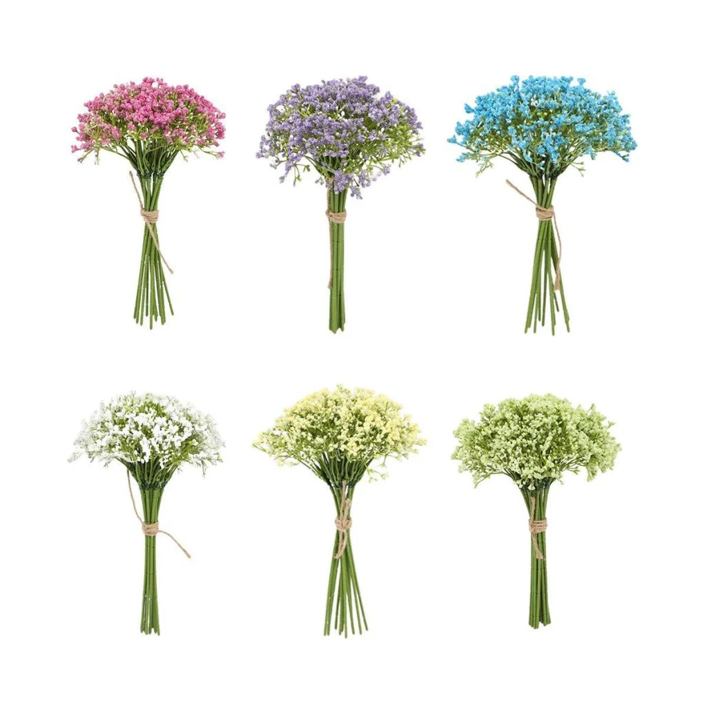 16pcs Artificial Foam Full Star Flowers Wedding Bouquet