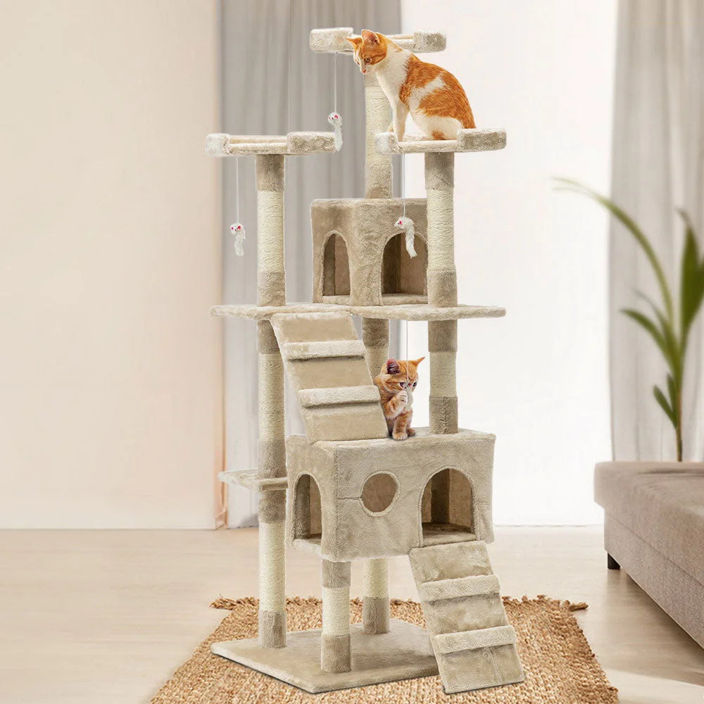 170cm Cat Tree Scratching Post Scratcher Pole Gym Toy House