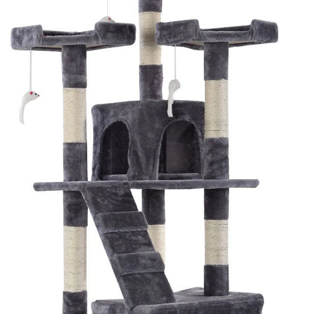 170cm Cat Tree Scratching Post Scratcher Pole Gym Toy House