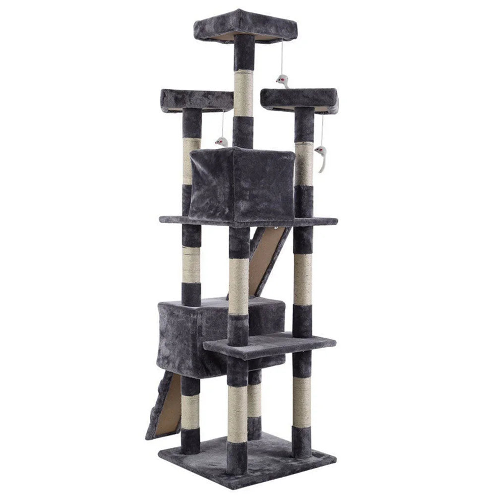 170cm Cat Tree Scratching Post Scratcher Pole Gym Toy House