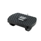 180 Degree Swing Footstool With Handle Black - Health &