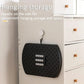 180 Degree Swing Footstool With Handle Black - Health &