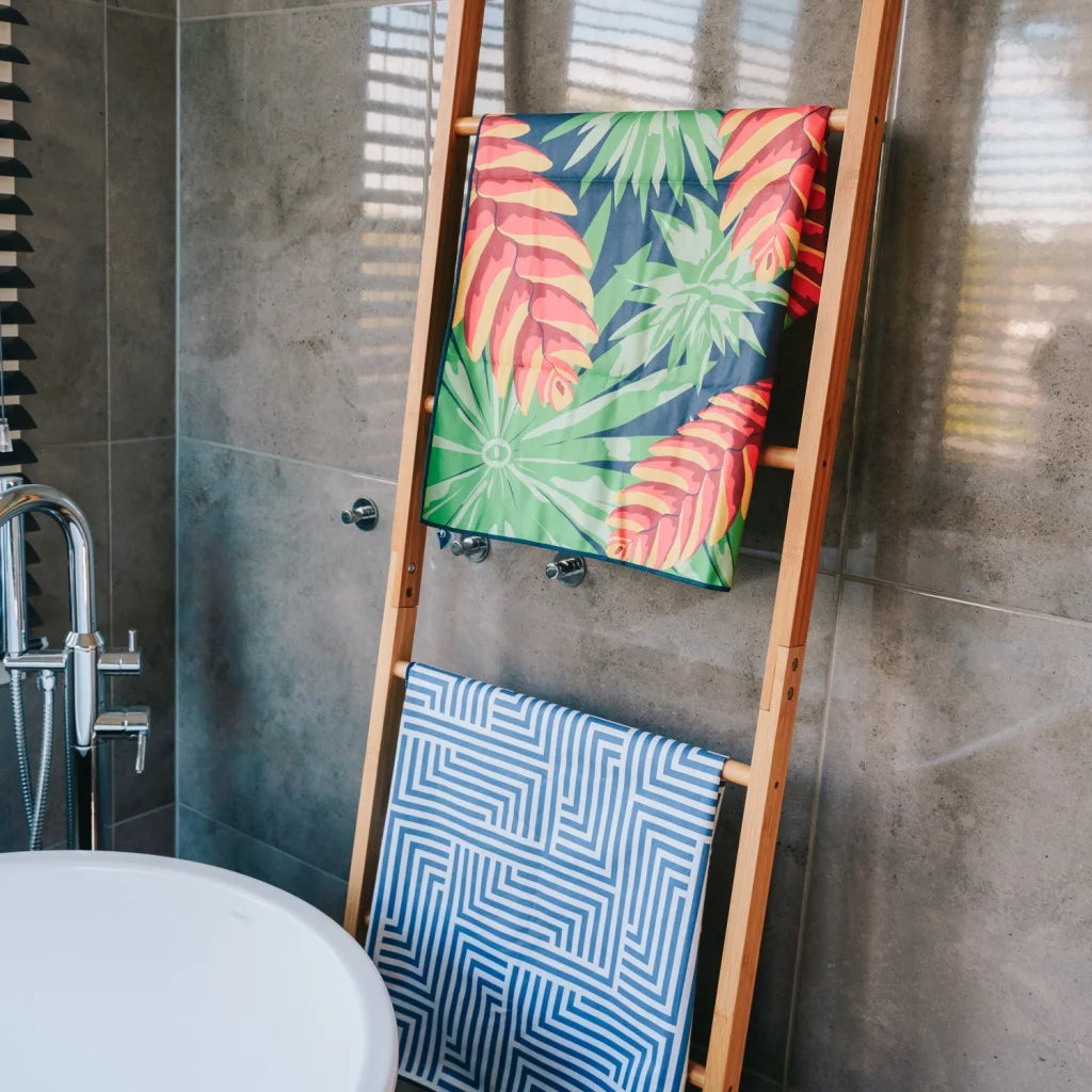 180cm 6 Steps Bamboo Towel Ladder - Home & Garden > Shading