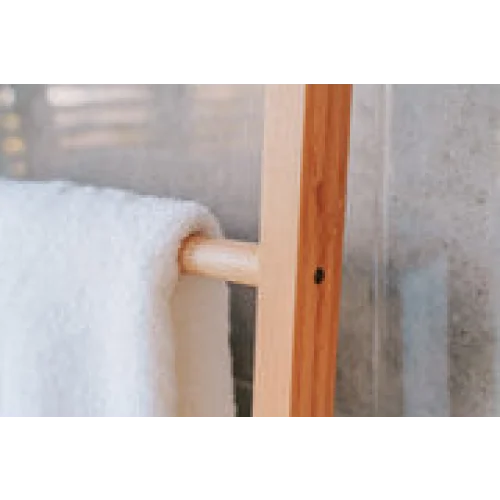 180cm 6 Steps Bamboo Towel Ladder - Home & Garden > Shading