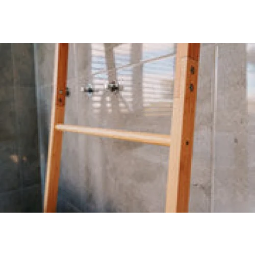 180cm 6 Steps Bamboo Towel Ladder - Home & Garden > Shading