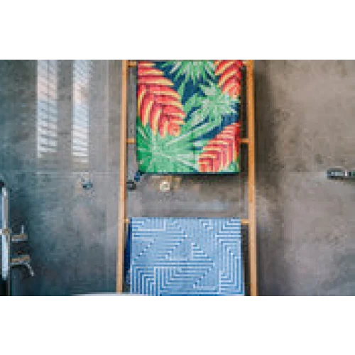 180cm 6 Steps Bamboo Towel Ladder - Home & Garden > Shading