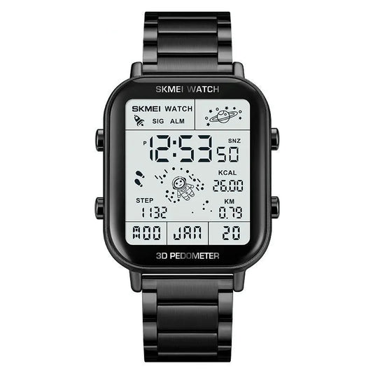 1888 Men Multifunctional Waterproof Digital Watch