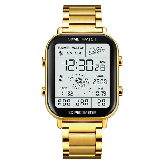 1888 Men Multifunctional Waterproof Digital Watch