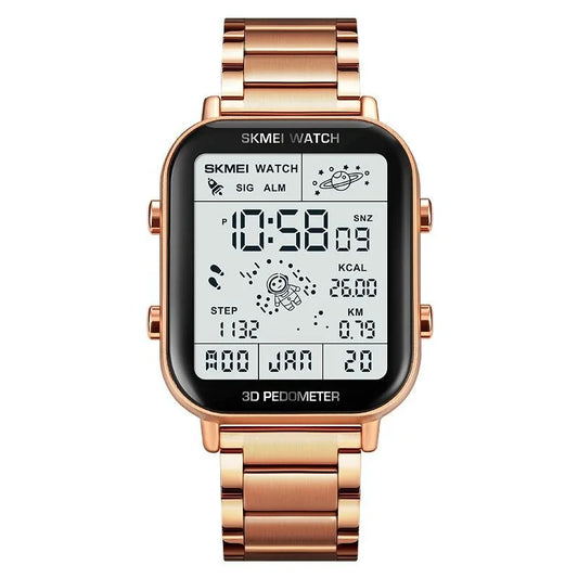 1888 Men Multifunctional Waterproof Digital Watch
