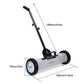 18Inch Magnetic Pick Up Sweeper With Wheels 45LBS Lawn