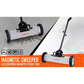 18Inch Magnetic Pick Up Sweeper With Wheels 45LBS Lawn