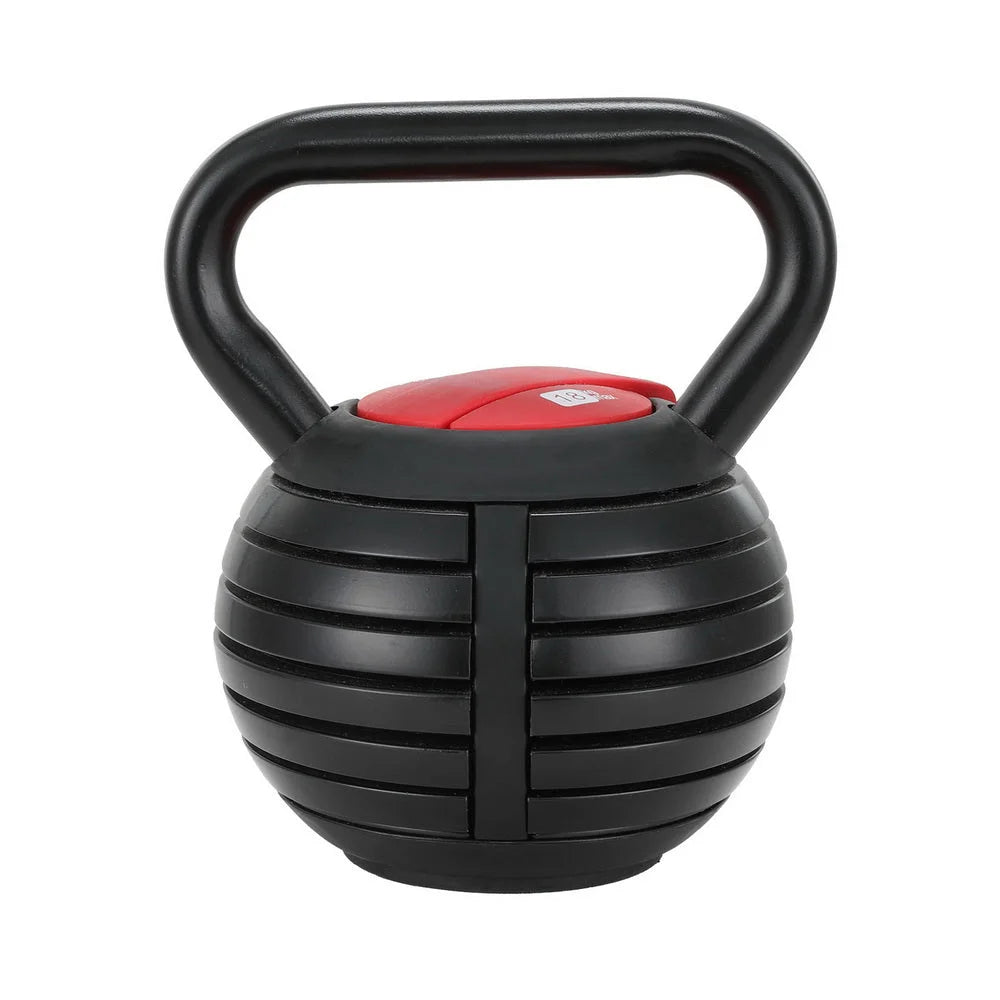 18kg Adjustable Kettlebell Set Portable Kettle Bell Weight
