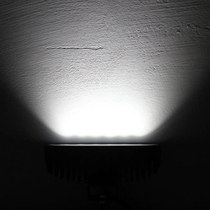 18W Epistar 6 Led Car Work Lamp Bar Light Waterproof Ip67