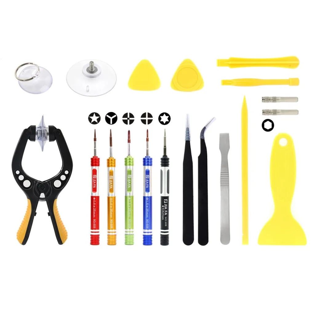 19-Piece Phone Repair Tool Set With Bag-1915198352069365768