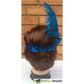 1920s FLAPPER HEADBAND Headpiece Feather Sequin Charleston