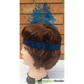 1920s FLAPPER HEADBAND Headpiece Feather Sequin Charleston