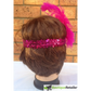 1920s FLAPPER HEADBAND Headpiece Feather Sequin Charleston