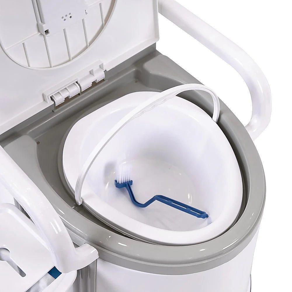 19L Camping Portable Toilet Travel Outdoor/Indoor Commode