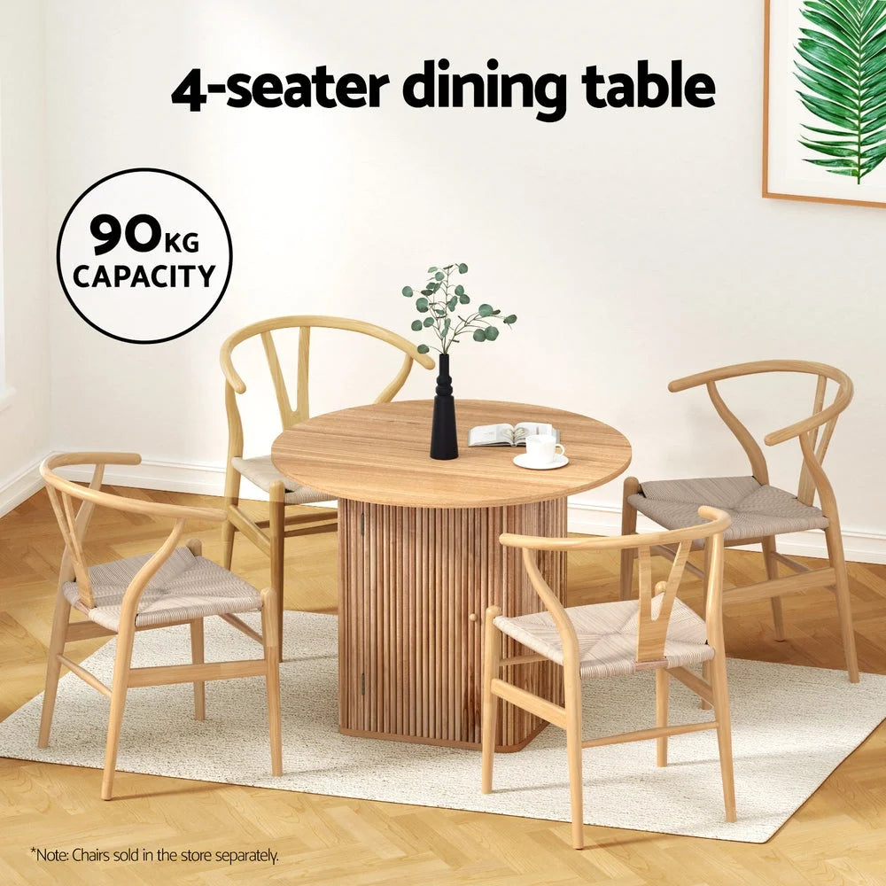 Dining table with storage base room meals