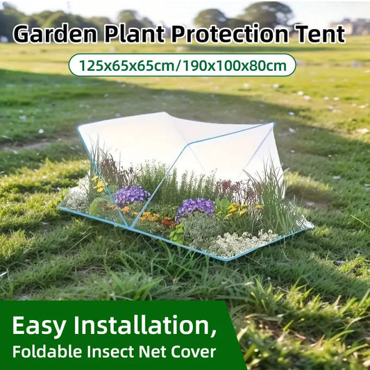 Set Of One Plant Protector Cover White Fiberglass