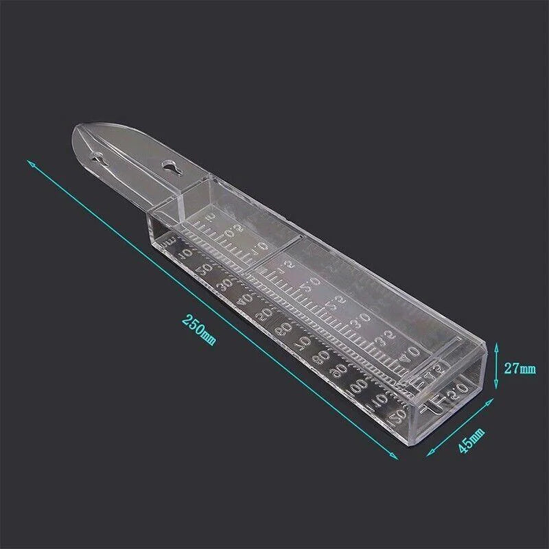 1PC Rain Gauge Water Catchment Device Weather Outdoor 120mm