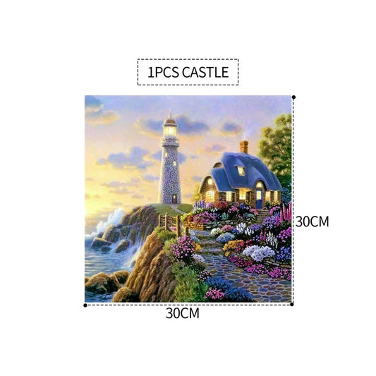 1PCS 5D Diamond Painting Kits Diamond Glue Art Kit Paint