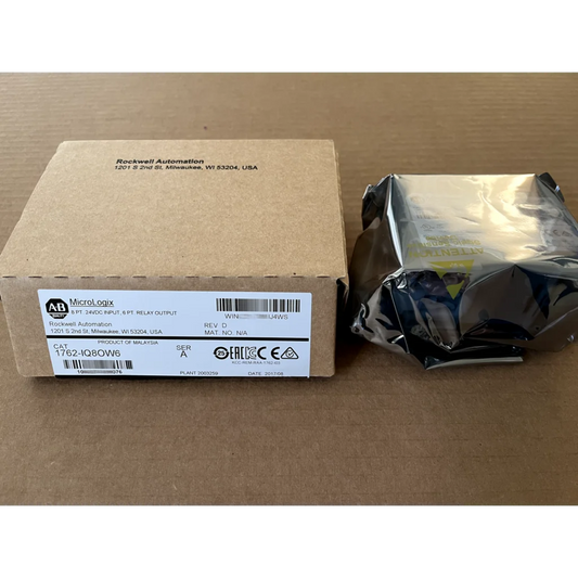 1PCS Brand New Allen-Bradley 1762-IQ80W6 SER A 1762-IQ8OW6