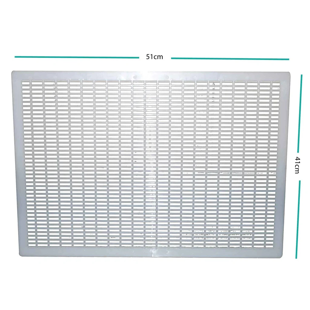 1x Frame Queen Bee Excluder For 10 Frame - Plastic 51x41cm
